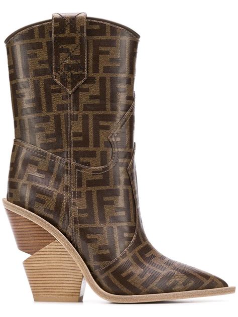 fendi replica online|Fendi cowboy boots dupe.